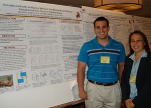 Mike De Gregorio '05 with his advisor, Veronica J. Santos, Ph.D.