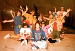 1986 Godspell Cast at Lafayette
