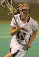 Margaux LeBuffe '12 led the women's lacrosse team with a 3.90 GPA.