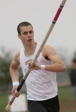 Michael Thompson '12 led the track and field team with a 4.0 GPA.