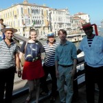 Madeleine Hasbrouck ’14 and Mark Tajzler ’14 in Venice