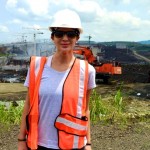 Robyn Henderek ’15 onsite in Panama