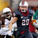 Tailback Ross Scheuerman ’15 ran for a team record 304 yards.
