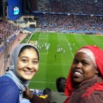 Hagar Kenawy '17 and Zainab Hussein ’17