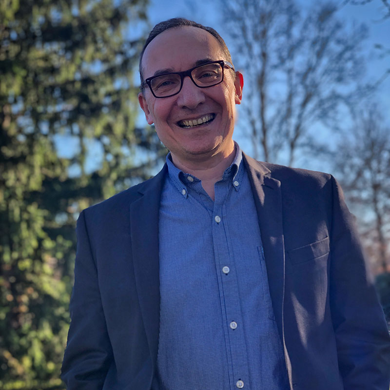 Alessandro Giovannelli smiles