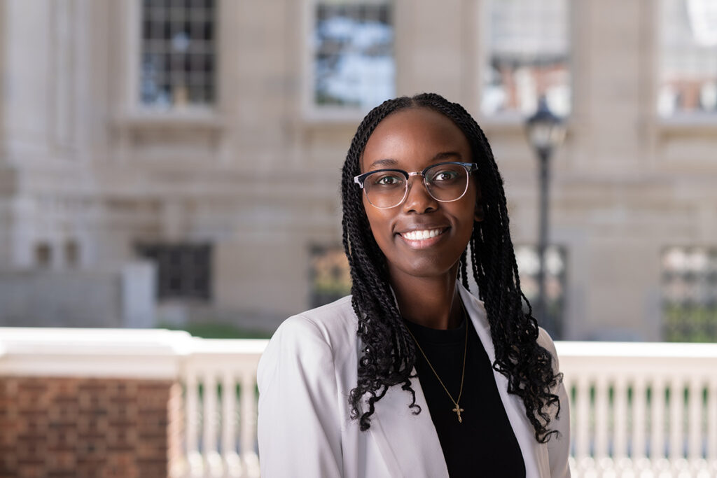 Nancy Ingabire Abayo smiles