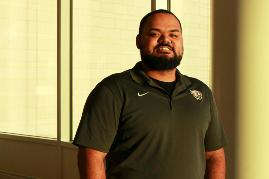 Kris DeJesus, associate director of recreation services for organized sports.