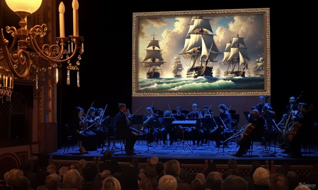 French National Orchestra of Auvergne-Rhône-Alpes to present The Lafayette Musical & Immersive Bicentennial Tour on April 27 at Williams Center. Image by Holymage