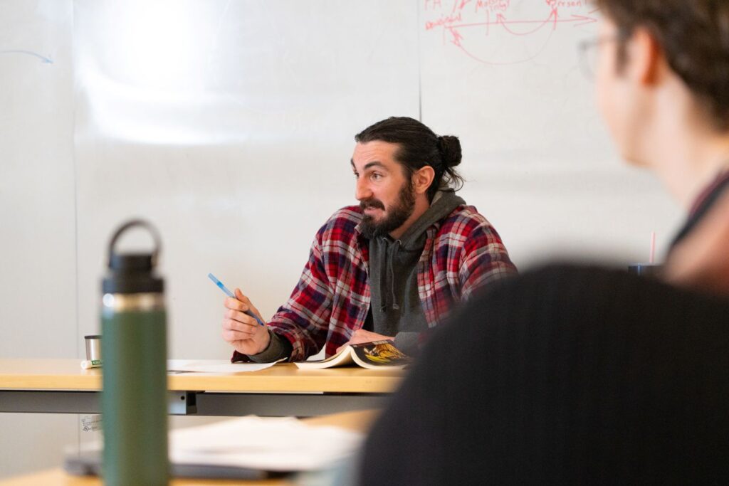 Kyle Keeler, assistant professor of environmental science and environmental studies | Photo by JaQuan Alston