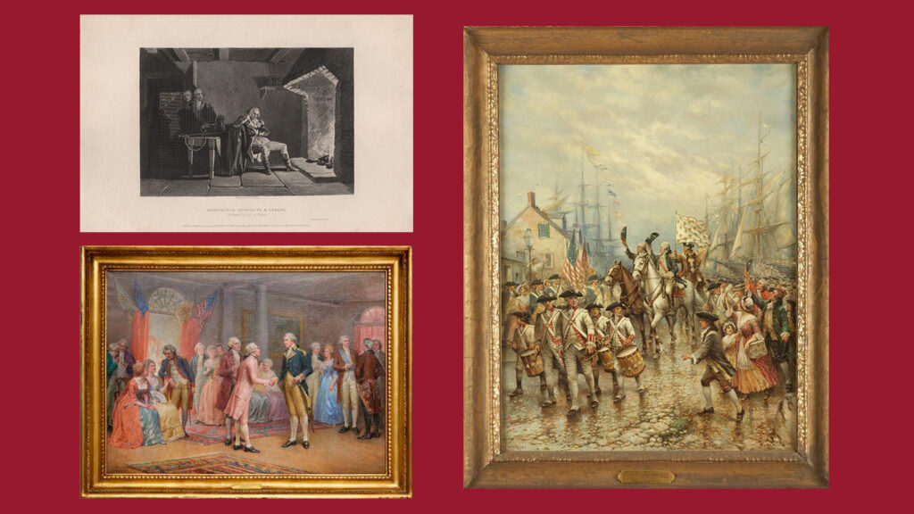 Lafayette College provided three pieces of art for The American Revolution documentary on PBS.