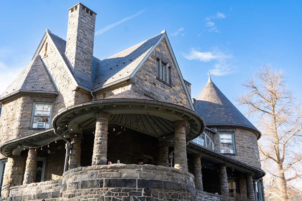 Close-up of the McKelvy House