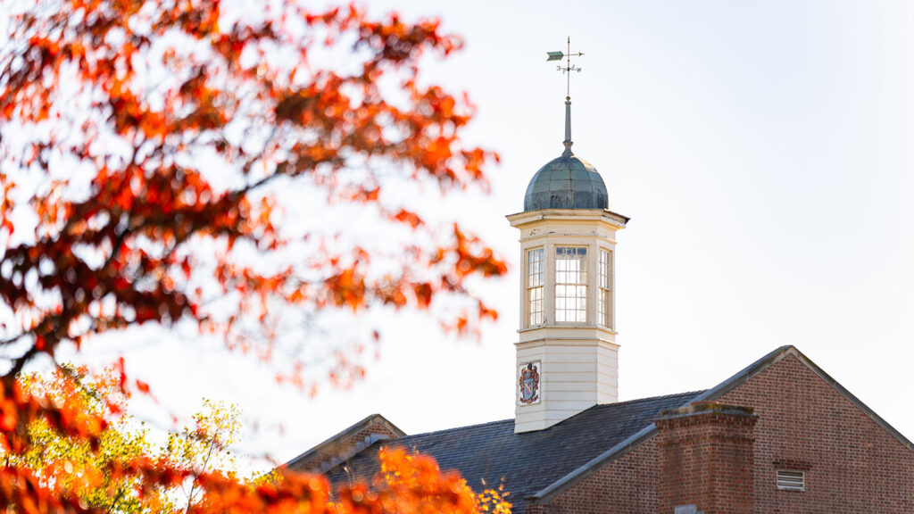 Lafayette College in the fall