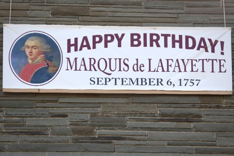 Lafayette College Marquis de Lafayette's 253rd Birthday Celebration on the Quad