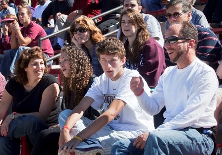 Various photos from events at Lafayette's Family Weekend including Kamine Gym, The Quad and Fisher Field