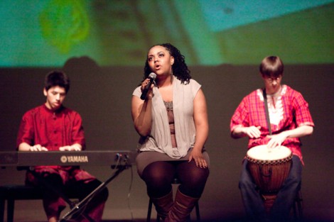 Kayani Jasmine Facey '14 sings 