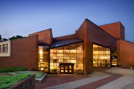 Exterior of the Williams Center for the Arts 