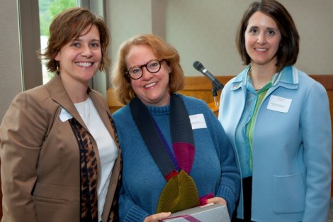 Liza P. Lucy '74 is the recipient of The Woodring Volunteer of the Year Award.