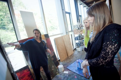 Meghan Miklavic '12 talks about her work with Alaina Lackman '09 and Ellen Rose '09.