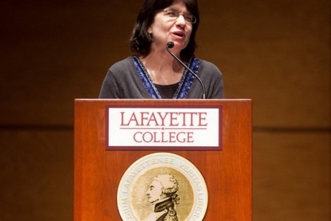 Lee Upton, professor of English and writer-in-residence, hosted the evening.