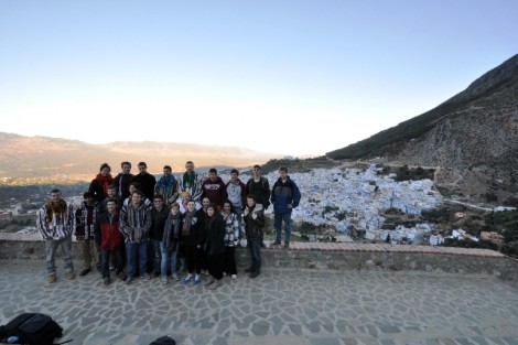 The students in Morocco