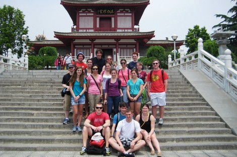 The class at the Famen Temple in Xi’an