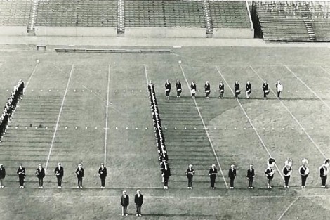 The Lafayette Marching Band in 1963