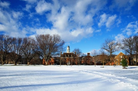 Kirby House from across the Quad 