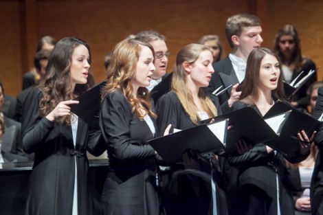The Chamber Singers perform.