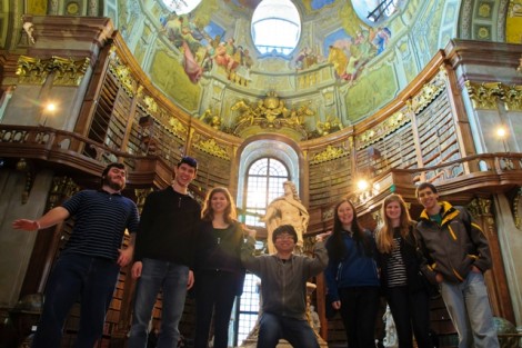 Students in Vienna, Austria