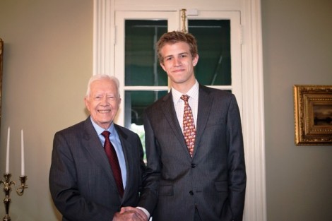 Jimmy Carter, 39th President of the United States, delivered Lafayette’s inaugural Robert ’69 and Margaret Pastor Lecture in International Affairs April 22 on the Quad. He met with students, faculty, alumni, parents, and administrators during a post-lecture reception and dinner.