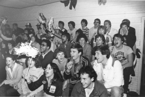 The Lick Lehigh Pep Rally in 1982