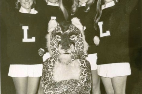 Cheerleaders and the Leopard from the 1970s