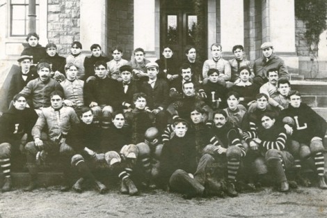 The 1896 football team posted an 11-0-1 record – highlighted by 10 shutouts – en route to Lafayette’s first national championship. Coached by Parke Davis, the Leopards outscored their opponents 240-10 during the 12-game slate. 