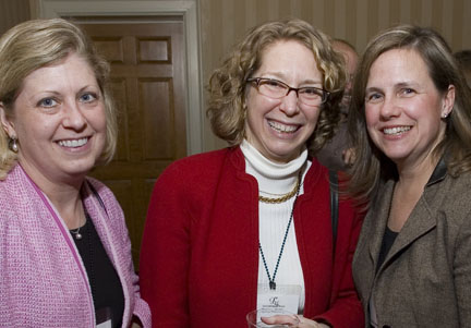 Mary Stengel Austen '86 (far right) and others at a past Council of Lafayette Women Conference.