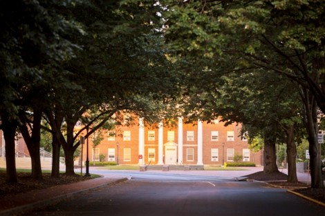 Watson Hall and Anderson Courtyard