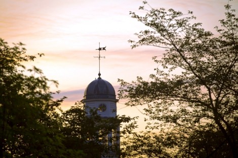 The steeple of Kirby House