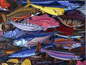"Gamefish," by Ray Troll