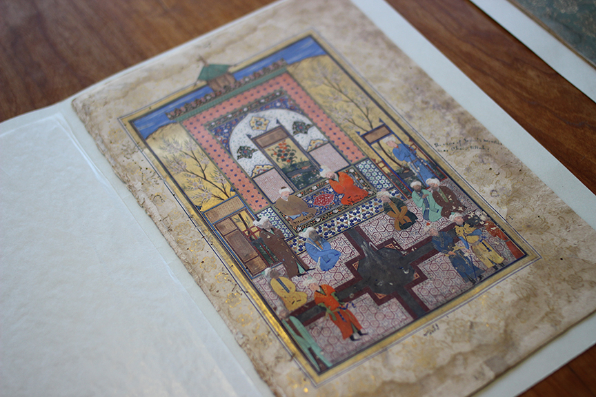 Art from the Persian manuscript