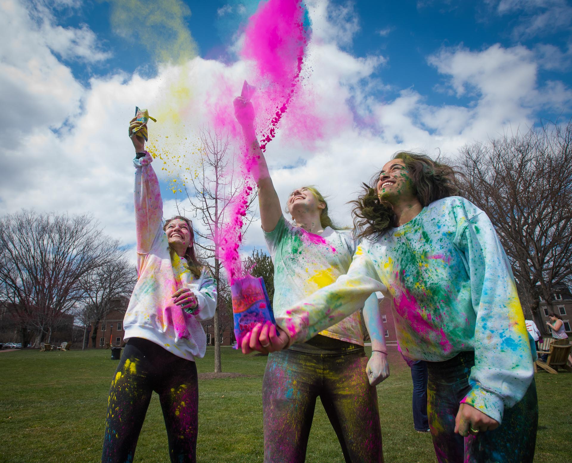 Colorful Run for Holi · News · Lafayette College