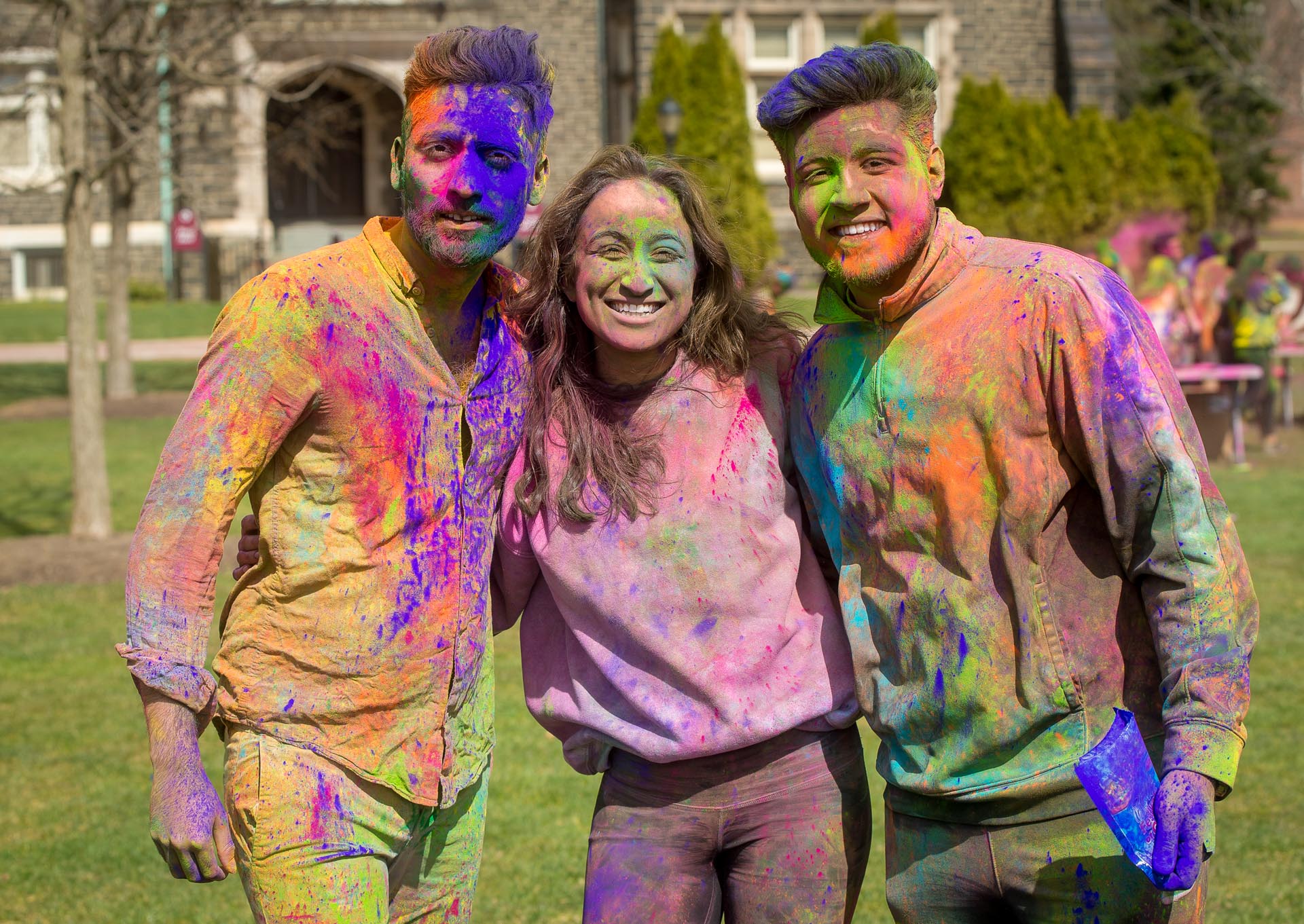 Colorful Run for Holi · News · Lafayette College