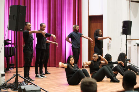 student groups displayed their talents in dance and song at the fall showcase