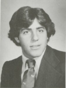 yearbook photo of Neil Levin