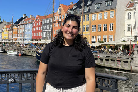 Alexandra Kasparian '22 is spending the Fall 2021 semester enrolled in SIT Study Abroad in Denmark
