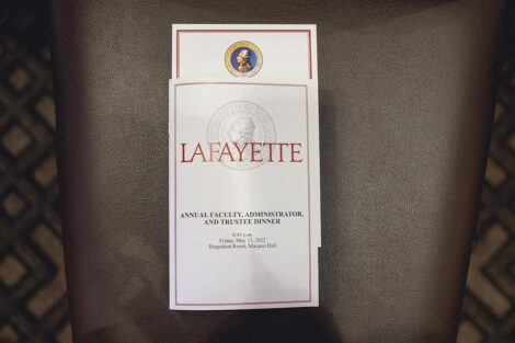 Lafayette faculty and administrator awards program