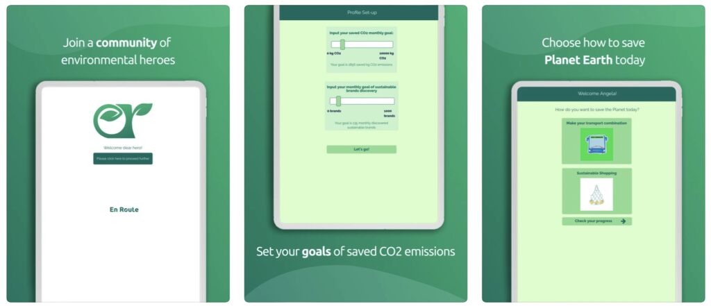 EnRoute app measures carbon emitted through everyday activities 