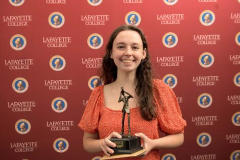 Annie Krege '23 received the Service Above Self Award