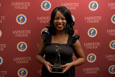 Thalia Charles '22 received the Marquis Award for an Individual