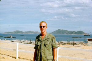 Rick at Cam Ranh Bay, 1970