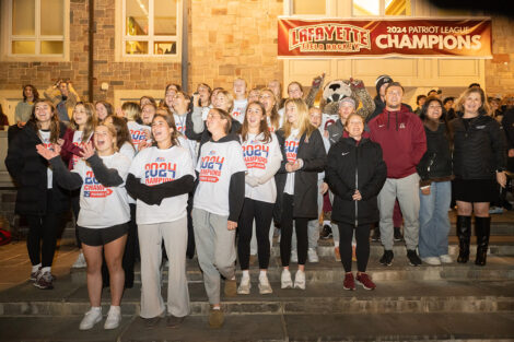 The Lafayette field hockey team.