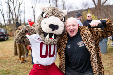 The Leopard with a Lafayette fan.